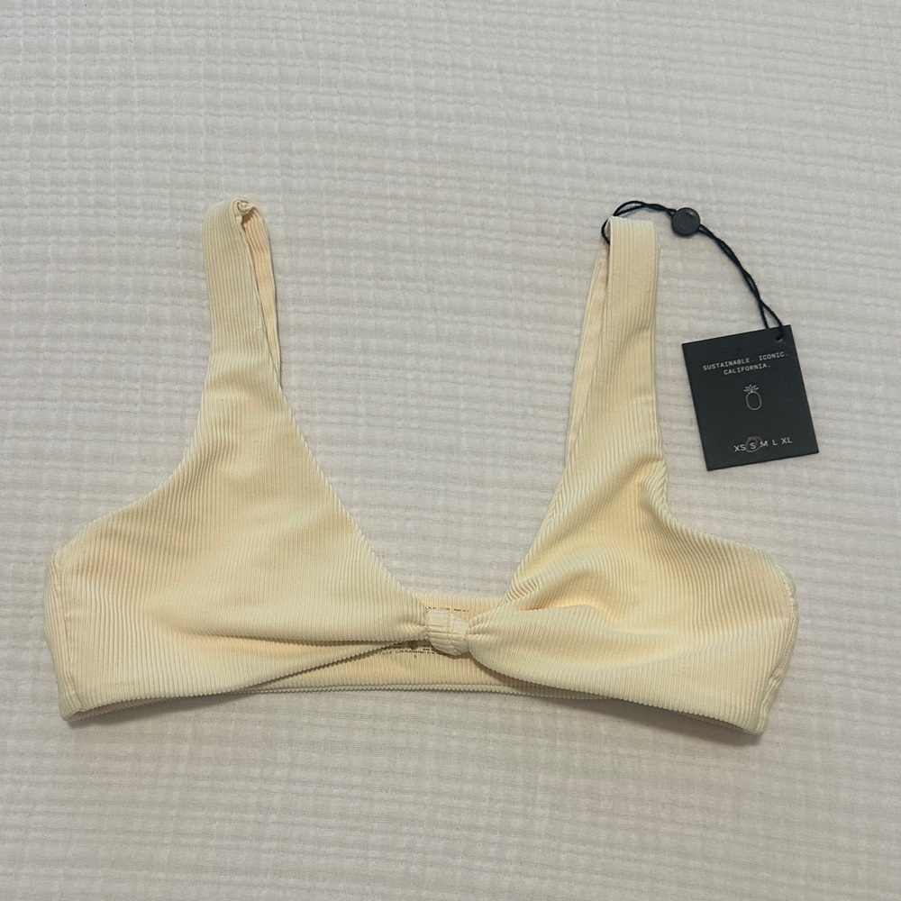 SKATIE Cream bikini top